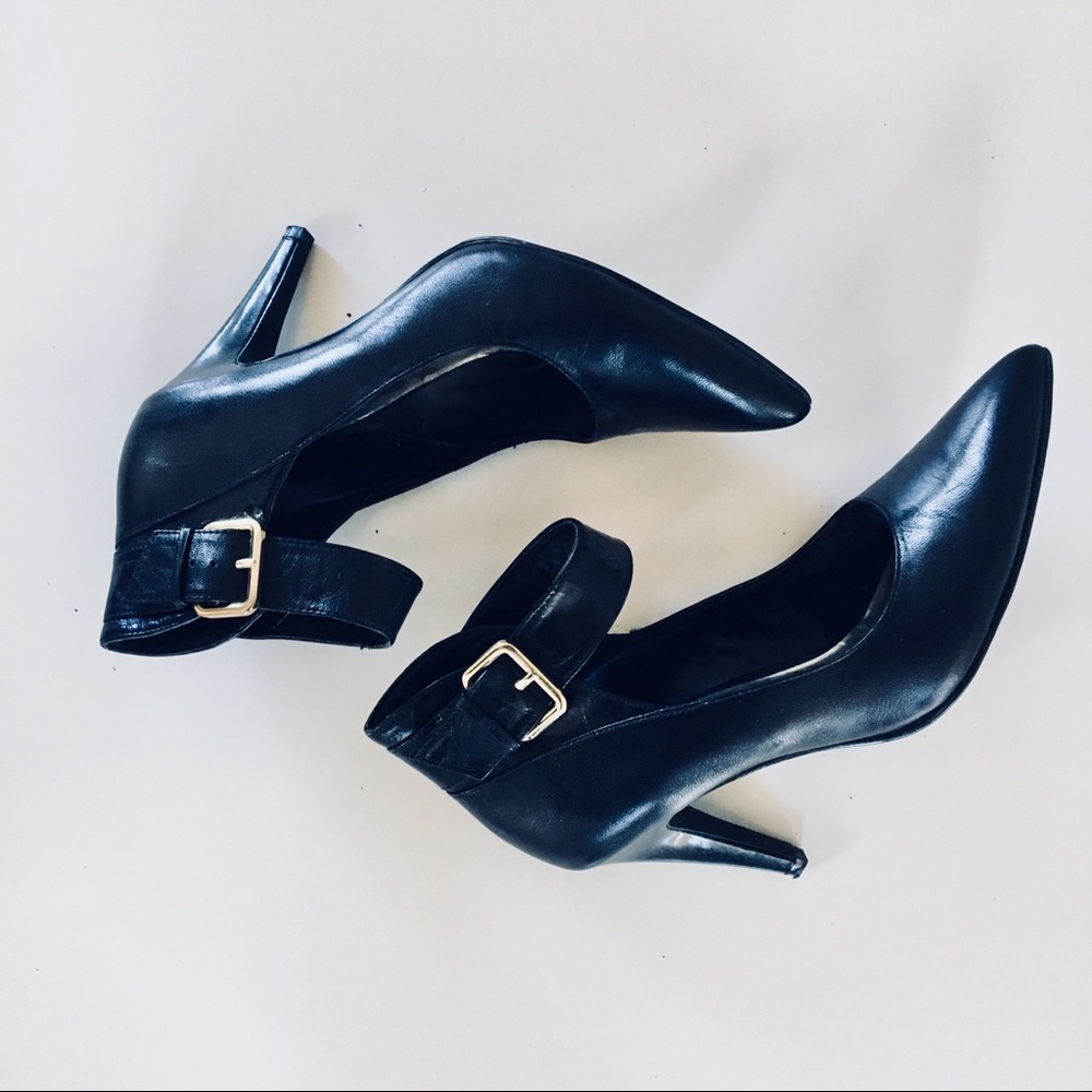 Nine West black heels